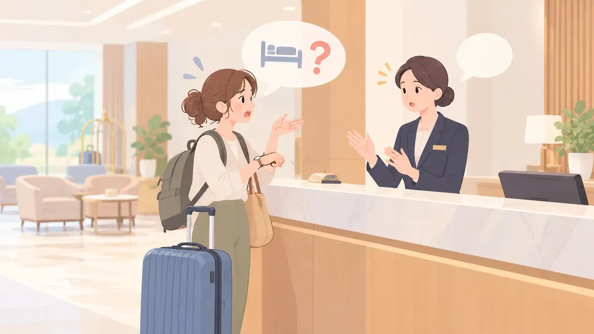 海外旅行のトラブルを英語で伝える｜苦情の型と練習法